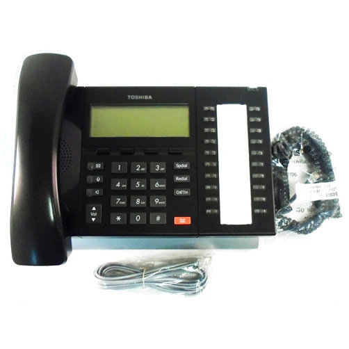 Toshiba Strata DP5032-SD 20-Button LCD Display Speakerphone (Black) (Renewed)