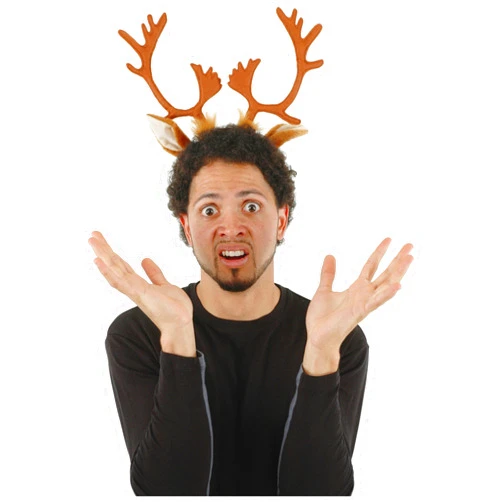 elope Reindeer Antlers Costume Headband for Adults and Kids
