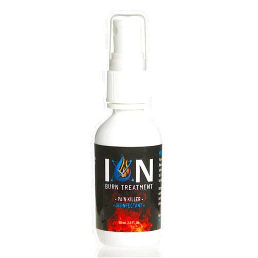 Ion Stabilized Oxygen Burn Treatment Spray - Fast-Acting Topical Pain Reliever for Skin Burns, Scar Prevention - Mild & Severe Sunburn Relief - Natural & Safe - 60ml