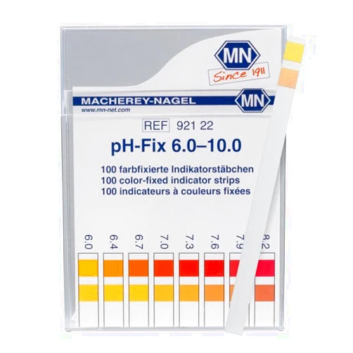 Macherey-Nagel, 92122, pH-Fix 6.0-10.0, Box of 100 Strips