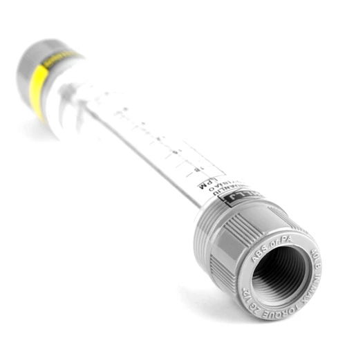 Sorand Flow Meter, 0.5-5 GPM 1.8-18 LPM Tube Type Flow Meter for Gas Liquid Pipeline Flowmeter for Water Industrial Field