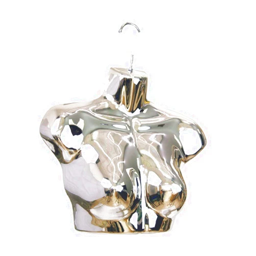 Newtech Display PFF-858/CHR 6 PCS Plastic Bust Form, Chrome, Set of 6 Pieces