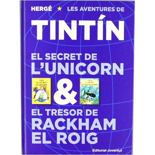HERGE - VARIOS El secret de l'Unicorn & El tresor de Rackham el Roig: album doble