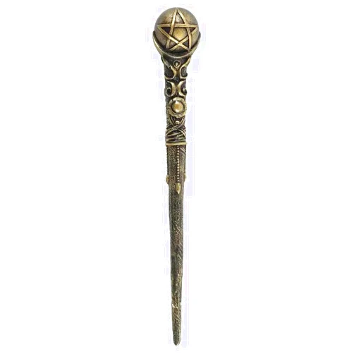 Something Different Bronze Pentagram Wand