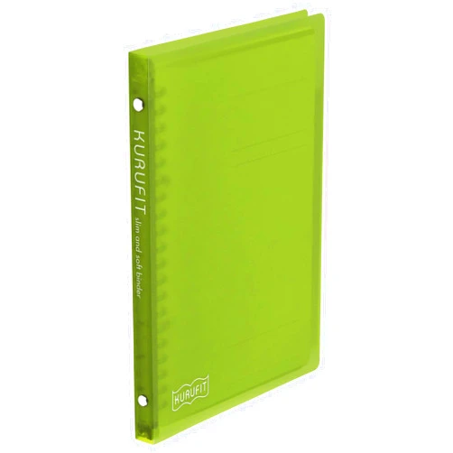 Maruman F091-03 Loose Leaf Binder, A5, Culfit 20 Holes, Green