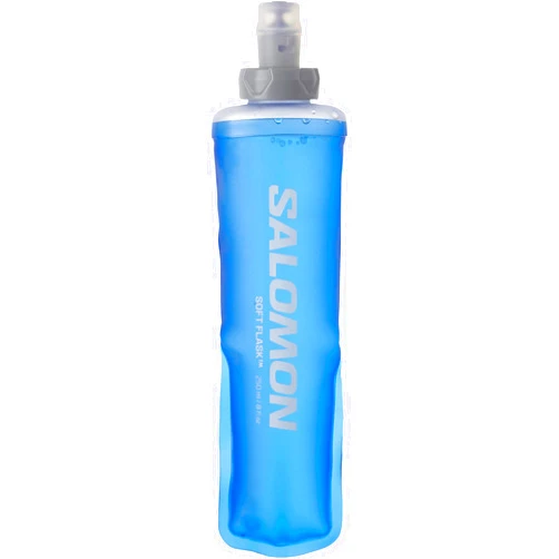 Salomon Soft Flask 250 ml / 8 Ounce Hydration Accessory - Clear Blue