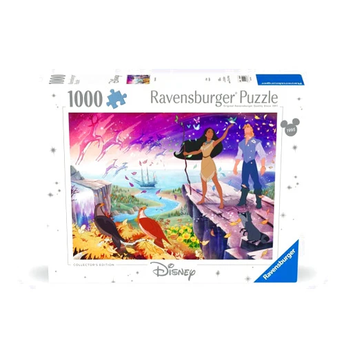 Ravensburger Disney Collector's Edition Pocahontas 1000 Piece Jigsaw Puzzle for Adults - 12000243 - Handcrafted Tooling, Made in Germany, Every Piece Fits Together Perfectly