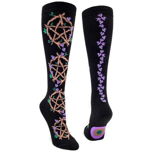 ModSocks Women's Knee High Witchcraft Socks