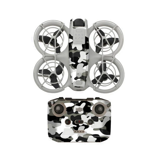 FSIDIWT Skin Stickers for DJI Neo Drone, Waterproof Sticker Decal Skin DIY Accessory for DJI Neo Drone and RC-N3 Controller (Dark Camo)