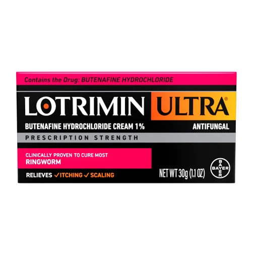 Lotrimin Ultra Ringworm Cream, Butenafine Hydrochloride 1%, Effective Antifungal Cream Treatment of Most Ringworm, 1.1 Ounce (30 Grams)