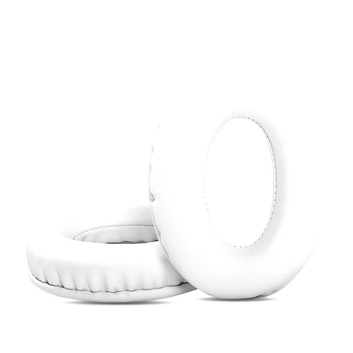 YDYBZB White Ear Pads Ear Cushion Earpads Covers Replacement Compatible with Zihnic Bluetooth Over-Ear Headphones (Protein Leather)