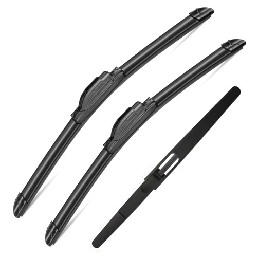 Sctioansn 3 Wipers Set for 2014-2021 Nissan Rogue, 2013-2021 Nissan Pathfinder, Original Equipment Automotive Replacement Windshield Wiper Blades for My Car- 26