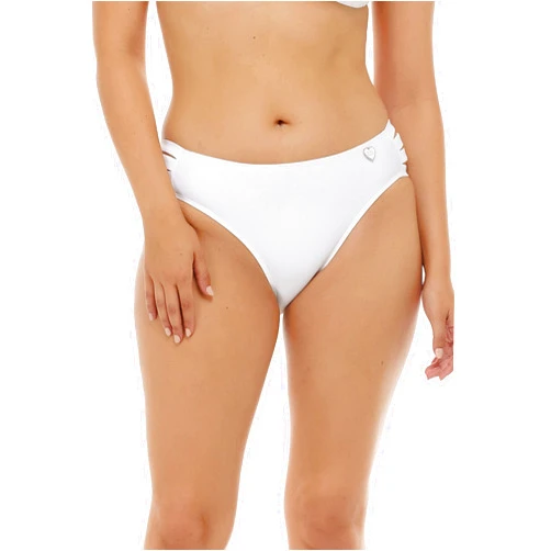 Body Glove Women's Smoothies Nuevo Contempo Solid Full Coverage Bikini Bottom Swimsuit
