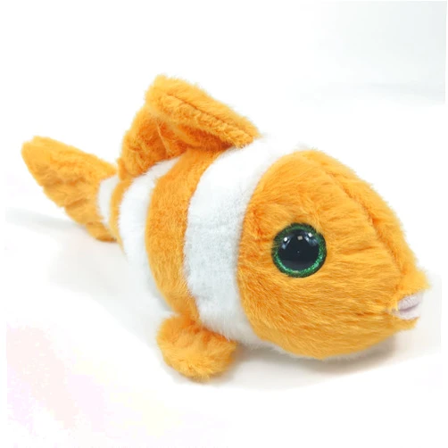 HOKESS Cute Clownfish Stuffed Animal Plush Toy Pillow Kawaii Doll for Kids Boys Girls (Clownfish)