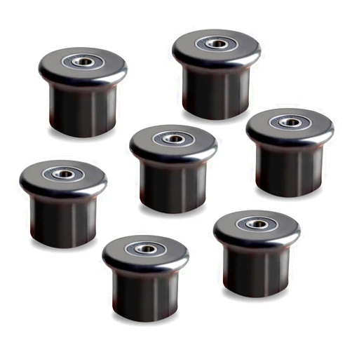 XYgdhqpt 7Pcs Sliding Seat Bracket Rollers Compatible with Home Gym Rolling Seats for Bowflex Series Models(for Blaze, Classic, Elite, Motivator2, Pr1000, Sport, Conquest, Ultimate2, Schwinn Comp, Revolution)