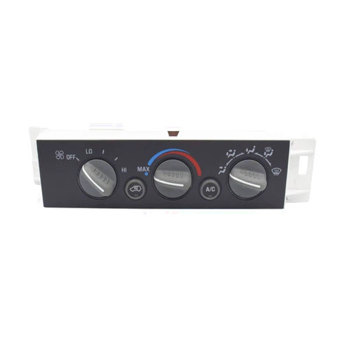 MOCW 9378815 15-72548 599-007 AC Heater Control Panel Climate Control Module Switch Without Rear Window Defogger for 1996-1999 Chevy Truck GMC C1500 C2500 C3500 K1500 K2500 K3500 Truck 16231175