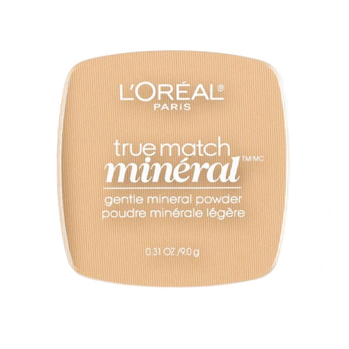L’Oréal Paris L'Oréal Paris True Match Mineral Pressed Powder, Nude Beige, 0.31 Ounce
