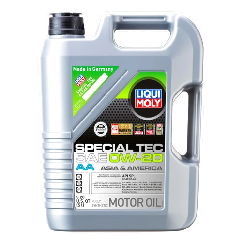 LIQUI MOLY Special Tec AA SAE 0W-20 | 5 L | Fully synthetic engine oil | SKU: 2208