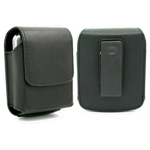 Mopaclle Phone Holster for Samsung Galaxy Z Flip 5 Z Flip 4 Z Flip 3 5G Z Flip 5G Galaxy Z Flip, Motorola RAZR (2019) Motorola RAZR 5G Leather 360 Swivel Belt Clip Case Cell Phone Belt Holder Pouch