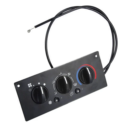 X AUTOHAUX HVAC A/C Heater Climate Control Panel Switch 599-5511 for Kenworth C500 T300 T600A T800 W900 2002-2006 Air Conditioning Control Module Panel F21-1025-100 F21-1025-110