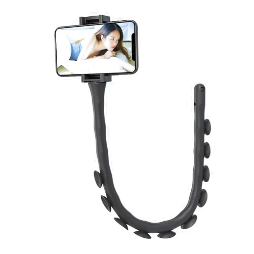 Arioluer Tentacle Phone Holder,Tentacle Phone Holder Shark Tank,Octopus Phone Holder,Foldable Phone Stand,Tentacle Mobile Phone Rack,Caterpillar Phone Holder (Black)