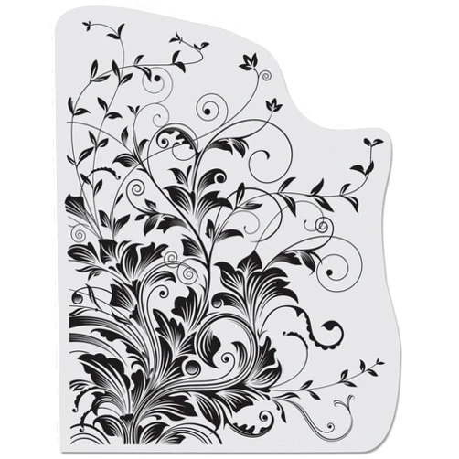 Hero Arts CG509 Cling Stamps, Leafy Vines
