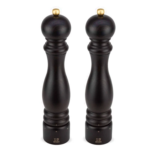 Peugeot Paris U'Select 12-Inch Pepper & Salt Mill Set, Chocolate