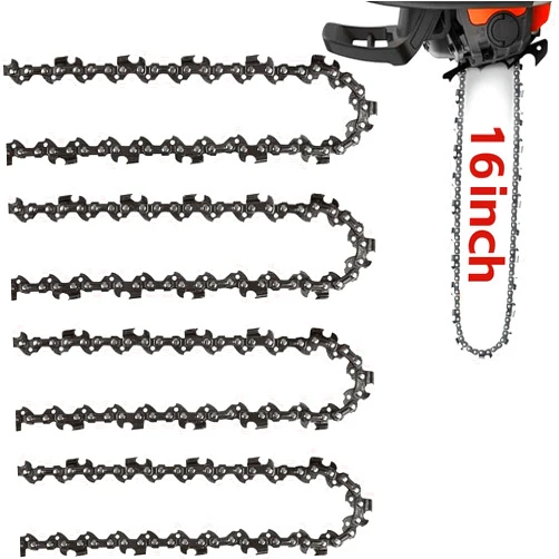 RIHYTAC 4 Pack 16 Inch Chainsaw Chain 56 Drive Links 050