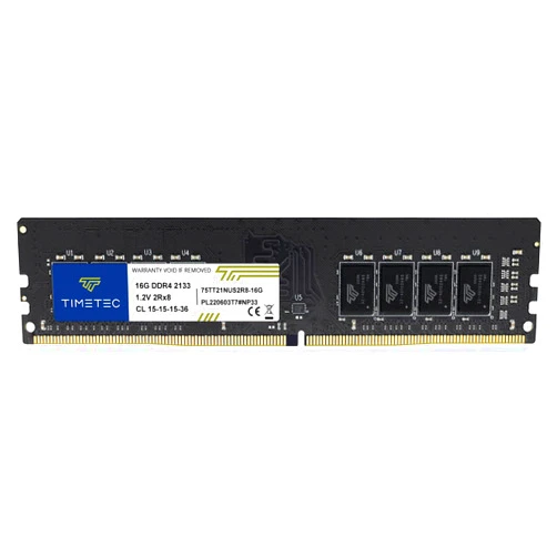 Timetec 16GB DDR4 2133MHz PC4-17000 Non-ECC Unbuffered 1.2V CL15 2Rx8 Dual Rank 288 Pin UDIMM Desktop PC Computer Memory RAM Module Upgrade (16GB)