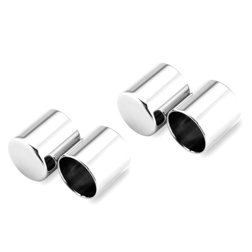 Mofun Rack Docking Point Magnet Caps Covers for Detachable Sissy Bar Tour Pack Luggage Rack Hardware Kit Compatible with Harley Touring Dyna Softail Sportster, Chrome