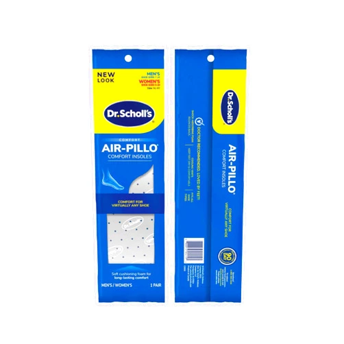 Dr. Scholl's Insoles Air-Pillo Cushioning - 3 Pairs (Men's Sizes 7-13 & Women's Sizes 5-10)