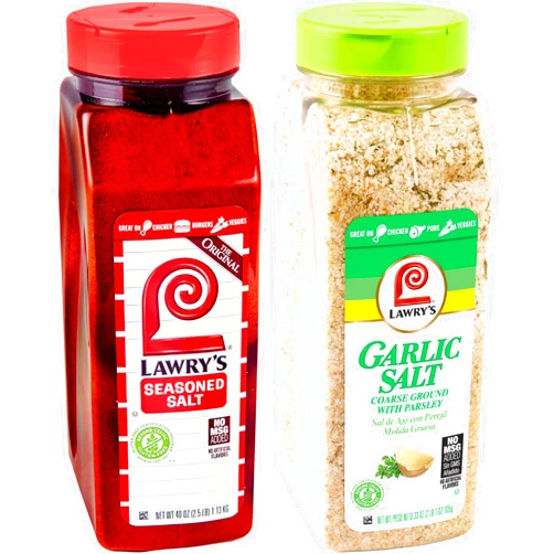 Lawry's Seasoned Salt and Garlic Salt Bundle, 73 oz