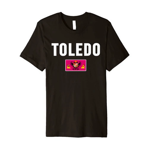 Toledo National Pride Spain Tees Toledo Tee Flag souvenir Gift Spain Premium T-Shirt