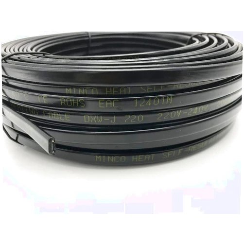 QWEIAS Heating Cable Pipe Water Freeze Protecting 20/30/50m Energy Saving Self-regulating Heating Cable 20W/m Multi-Using Heating Cable