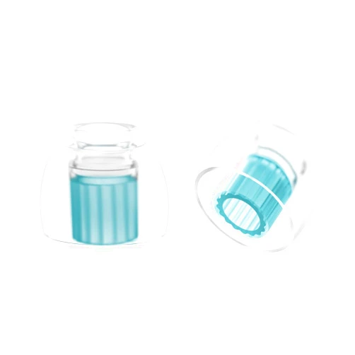 SpinFit W1 for IEM - MS - Patented Medical-Grade Silicone Ear Tips, Double W-Shaped Tube Core, More Stability