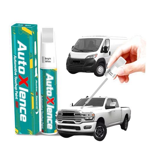 AutoXlence Bright White(PW7/GW7) Touch Up Paint Compatible with Ram Car Paint Pen Scratch Repair Automotive Scratch Remover Fix Exact Color Match