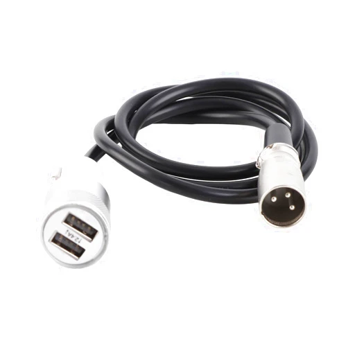 TANGUOX Wheelchair Joystick Controller Charging Cable, Electric Motor Power Fast Charging Line, 12-24V Fast Charging Accessory with Strong Compatibility for Jiu Yuan BEIZ Haoge COFOE Hub
