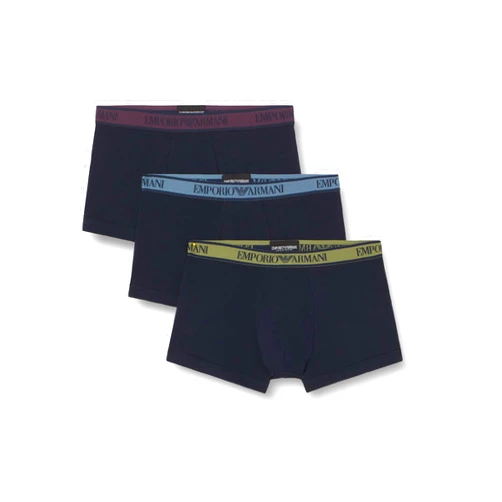 Emporio Armani Men's Core Logoband 3-Pack Trunk