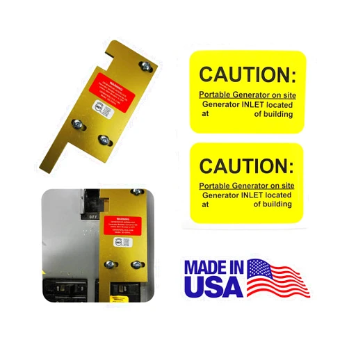 Gen Interlock GenInterlock SD-200VL Square D Generator Interlock Kit for Vertical Main 150 or 200 amp breaker