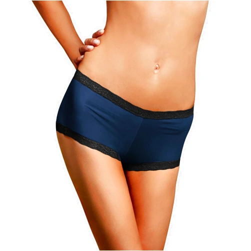 Maidenform Women's One Fab Fit Microfiber Boys'hort Underwear with Lace