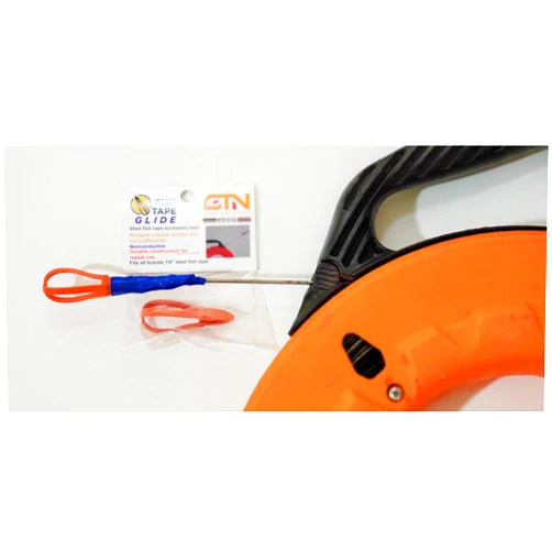Fish Tape Glide Navigate through conduit, Insulated walls, pull wire & create wire heads Faster and Easier than ever! *Fishtape NOT Included*