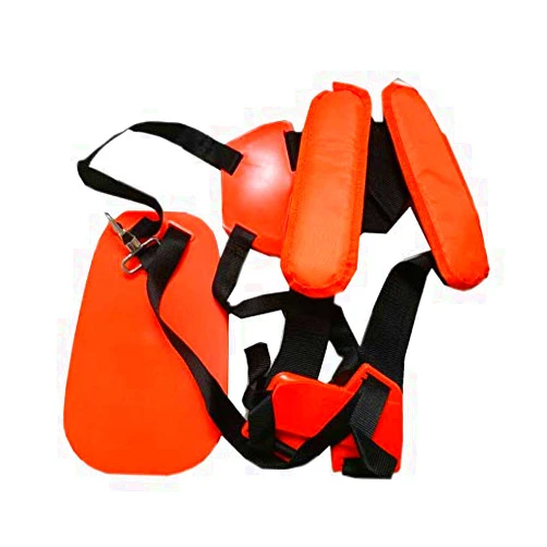 JORSION Trimmer Shoulder Strap, Trimmer Harness Strap Double Shoulder Mower Nylon Belt with Easily Adjustable for Brush Cutter Garden Lawn and Camera