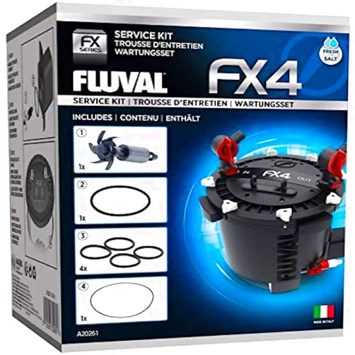 Fluval FX4 Service Kit, Aquarium Canister Filter Maintenance Kit