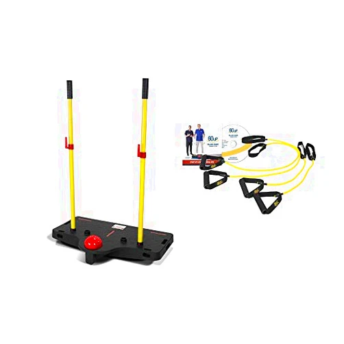 Medway Plastics 60uP Balance Training System with DVD – Patented Trainer As Seen on TV with Bob Eubanks, Balance Board Program for Seniors, Regain or Maintain Balance, Strength, Alignment & Neuro-Brain Connections