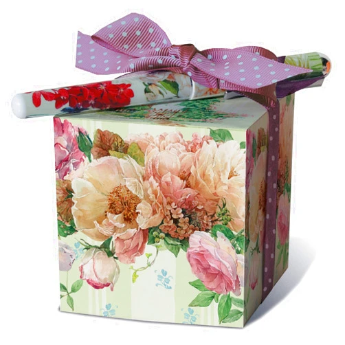 Lissom Design Paper Block Set, Cottage in Bloom