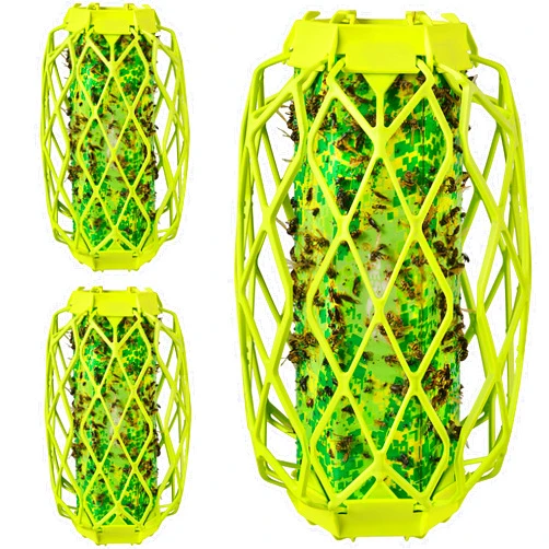 RESCUE! VisiLure® TrapStik for Wasps, Mud Daubers, Carpenter Bees – 3 Pack