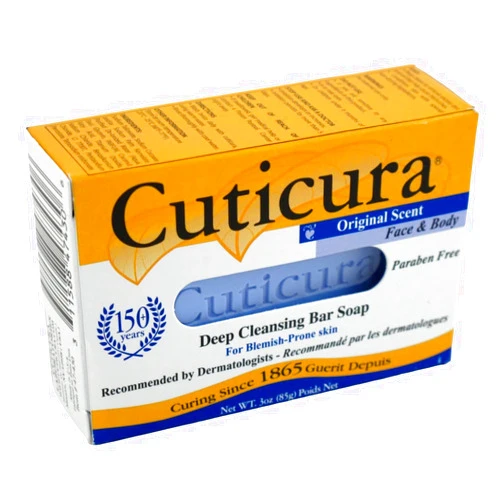 Cuticura Original Soap Bar 3 Ounce Box (88ml) (3 Pack)