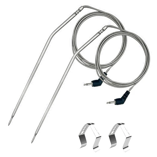 YAOAWE Meat Thermometer Probe Replacement for Thermopro Thermometers TP04, TP06, TP06S, TP07, TP07S, TP08, TP08S, TP09, TP09B, TP10, TP16, TP-16S, TP17, TP20, TP25, 2.5mm