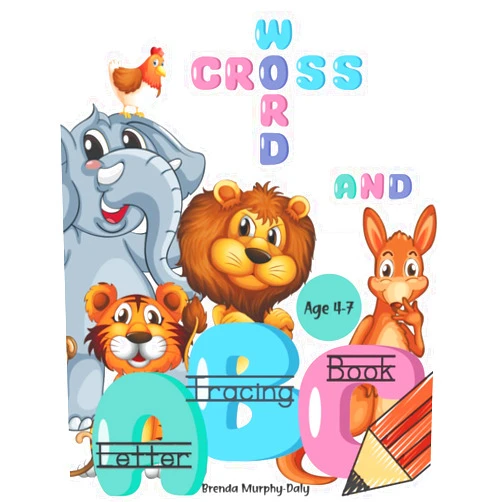 By Brenda Murphy-Daly (Author) Fun Kids Crossword Puzzle Book Ages 4-7: Cute Animal Crossword Puzzles with Letter Tracing for Kids to Practice. Fun Learning to Write & Spell while colouring