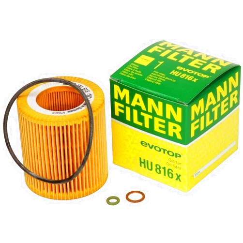 Mann Filter Mann-Filter HU 816 X Metal-Free Oil Filter (Pack of 1)